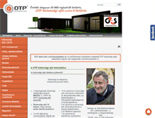 Tablet Screenshot of dtp.hu